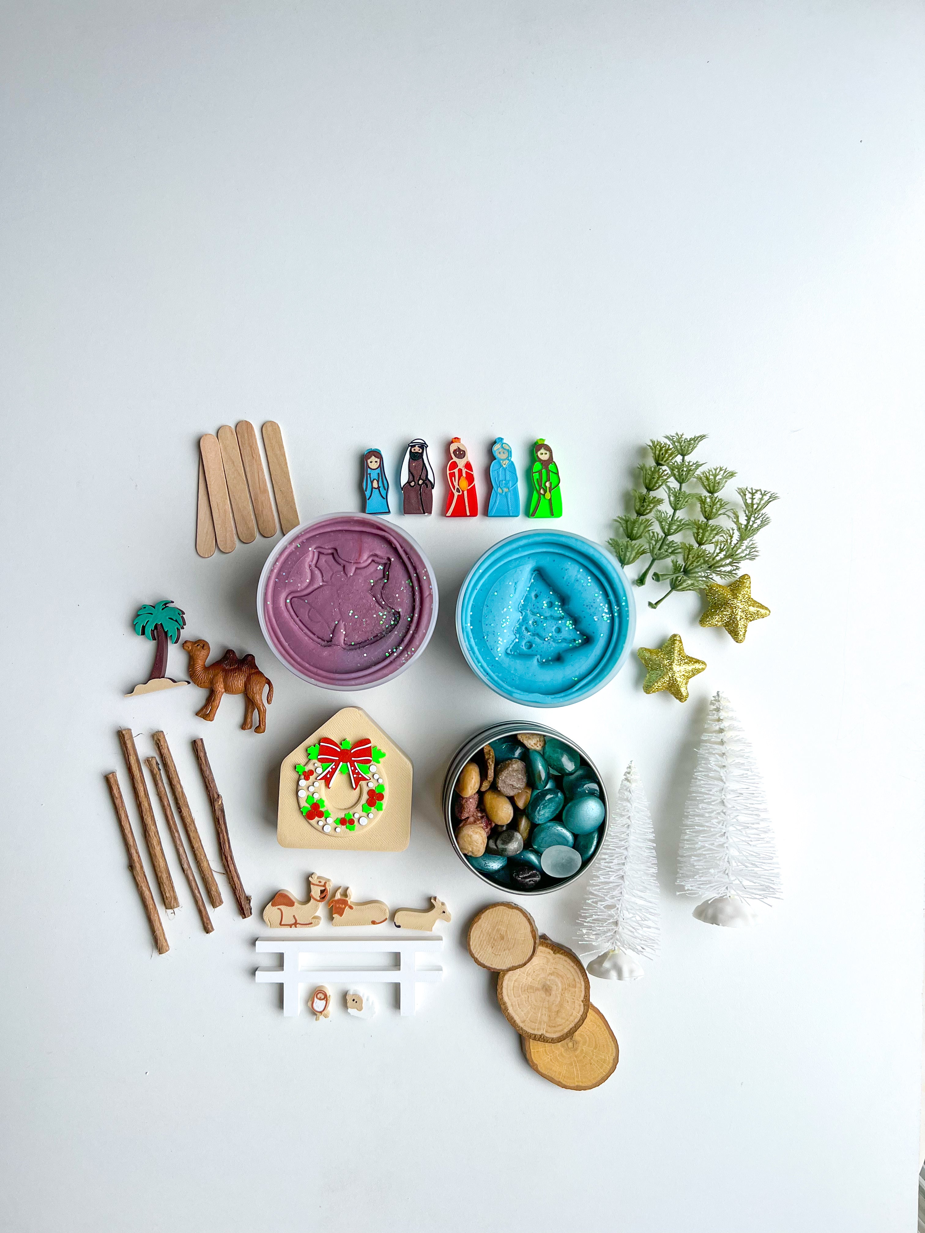 Nativity Playdough Kit