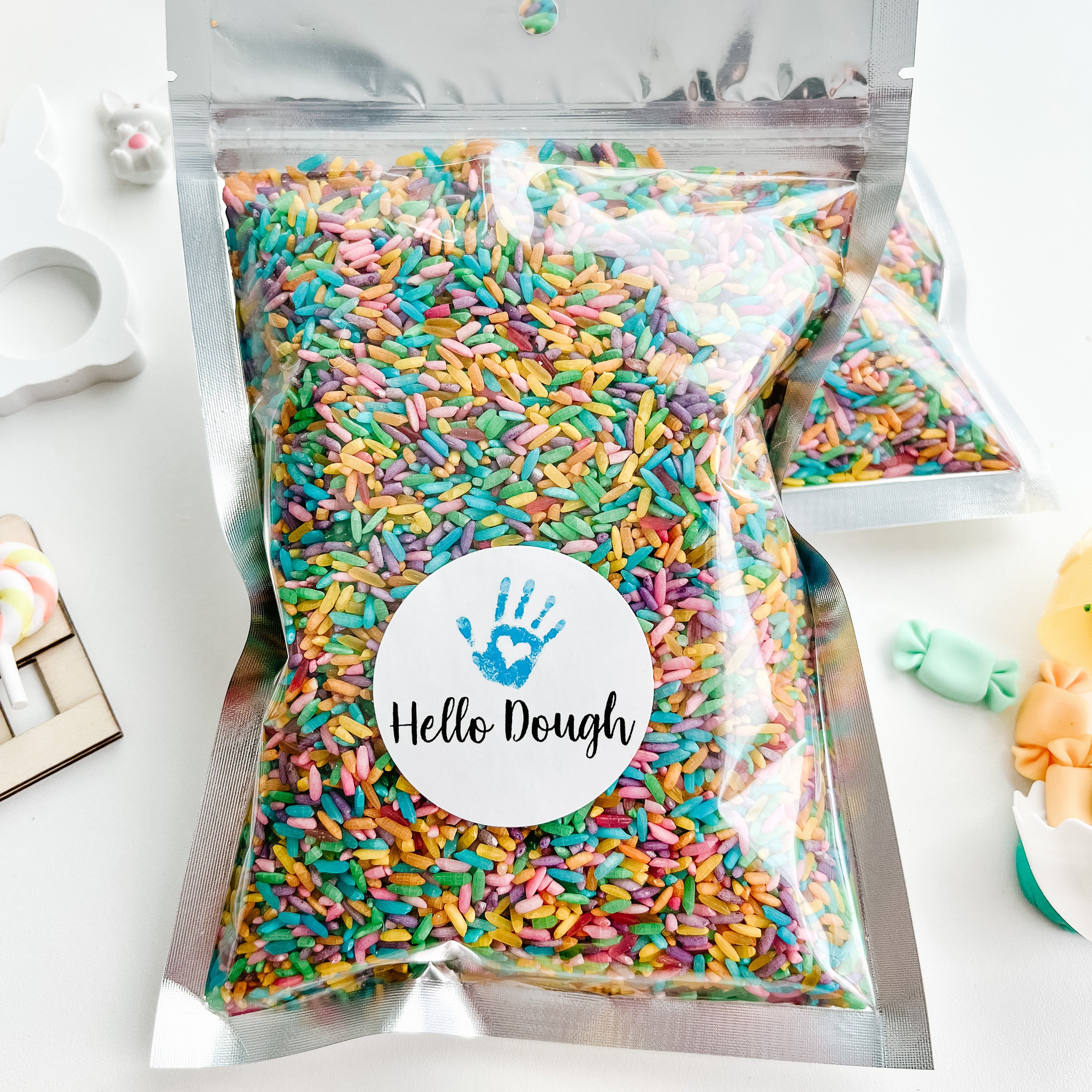 Spring Sensory Rice!