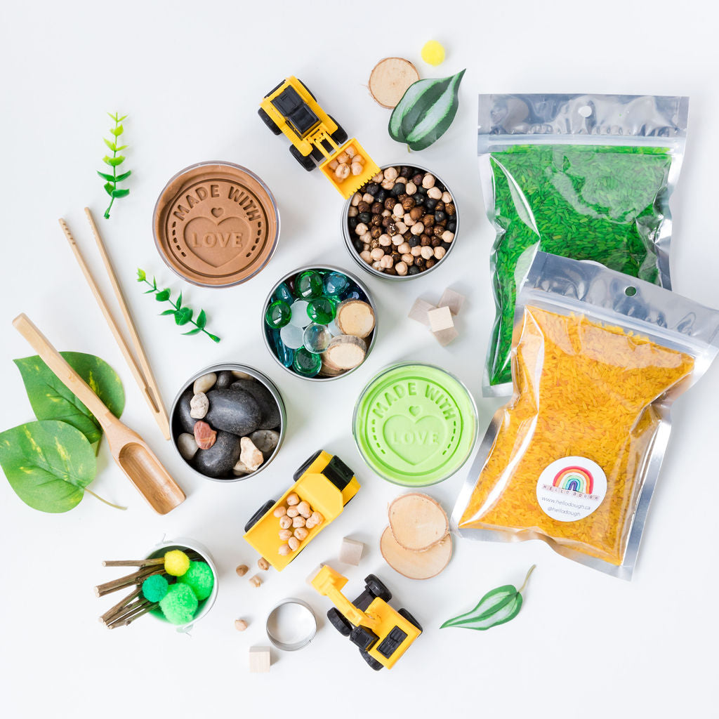 Construction Sensory Play Kit!
