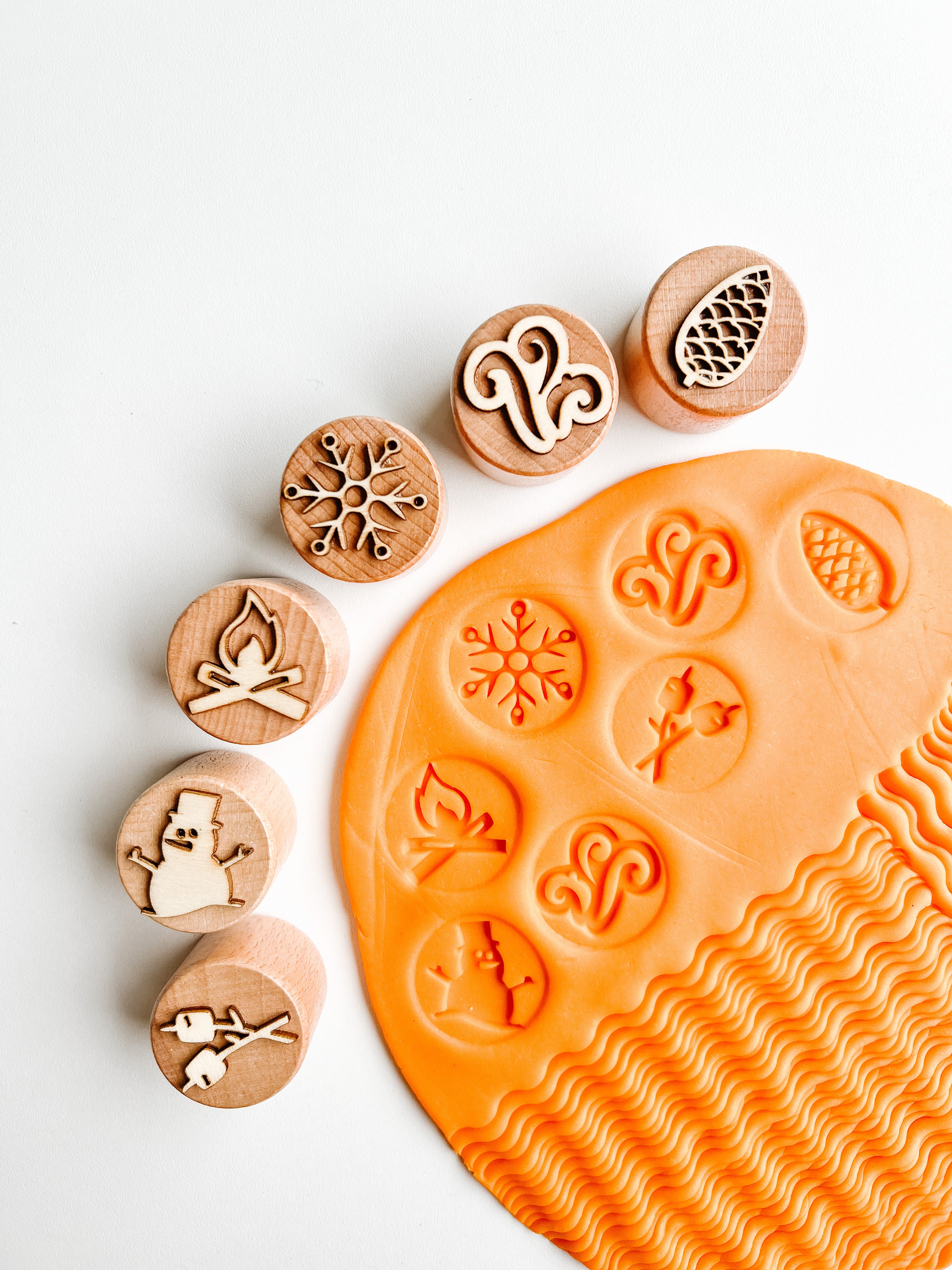 Wooden Bamboo Stampers- $5 off