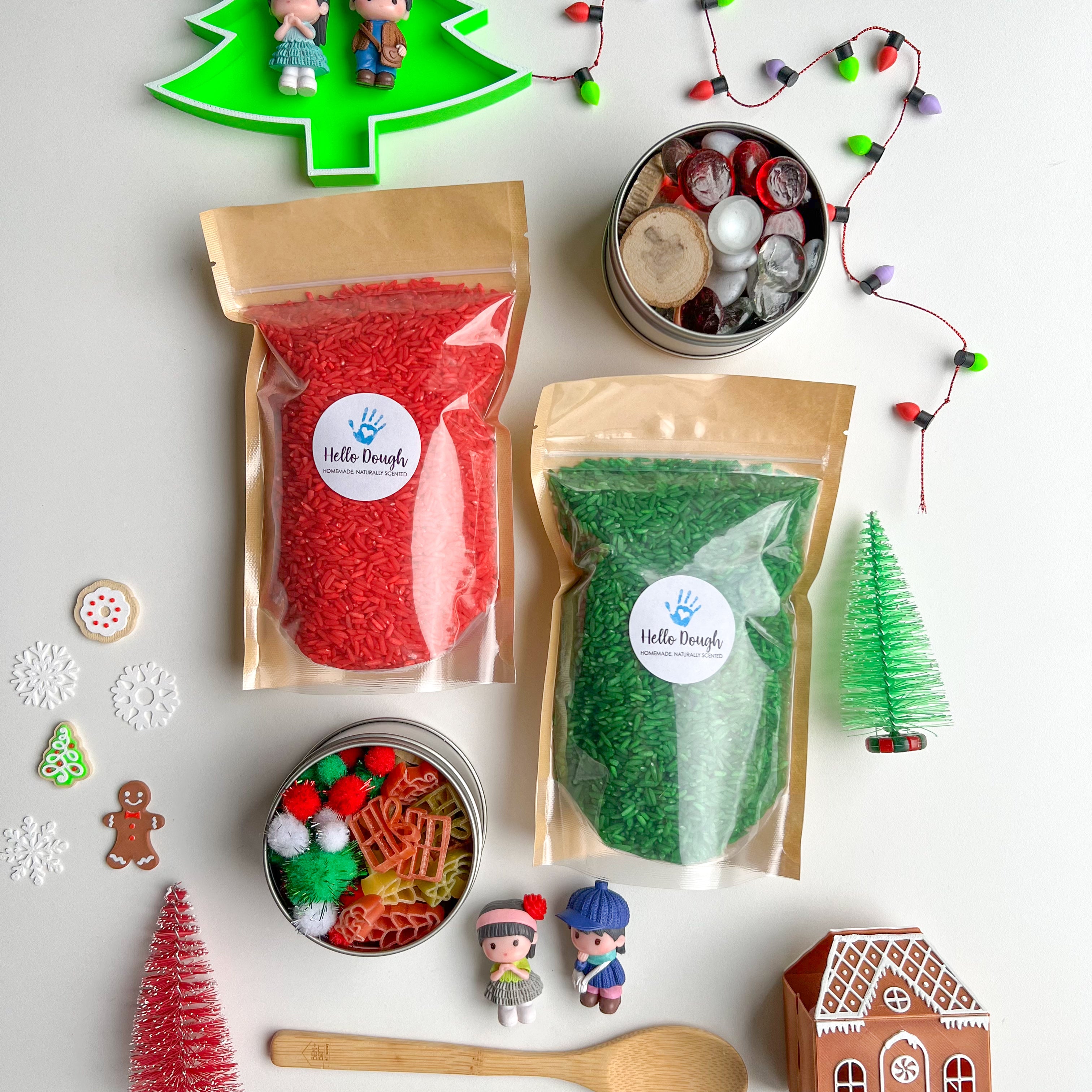 XL Festive Friends Sensory Bin Filler!