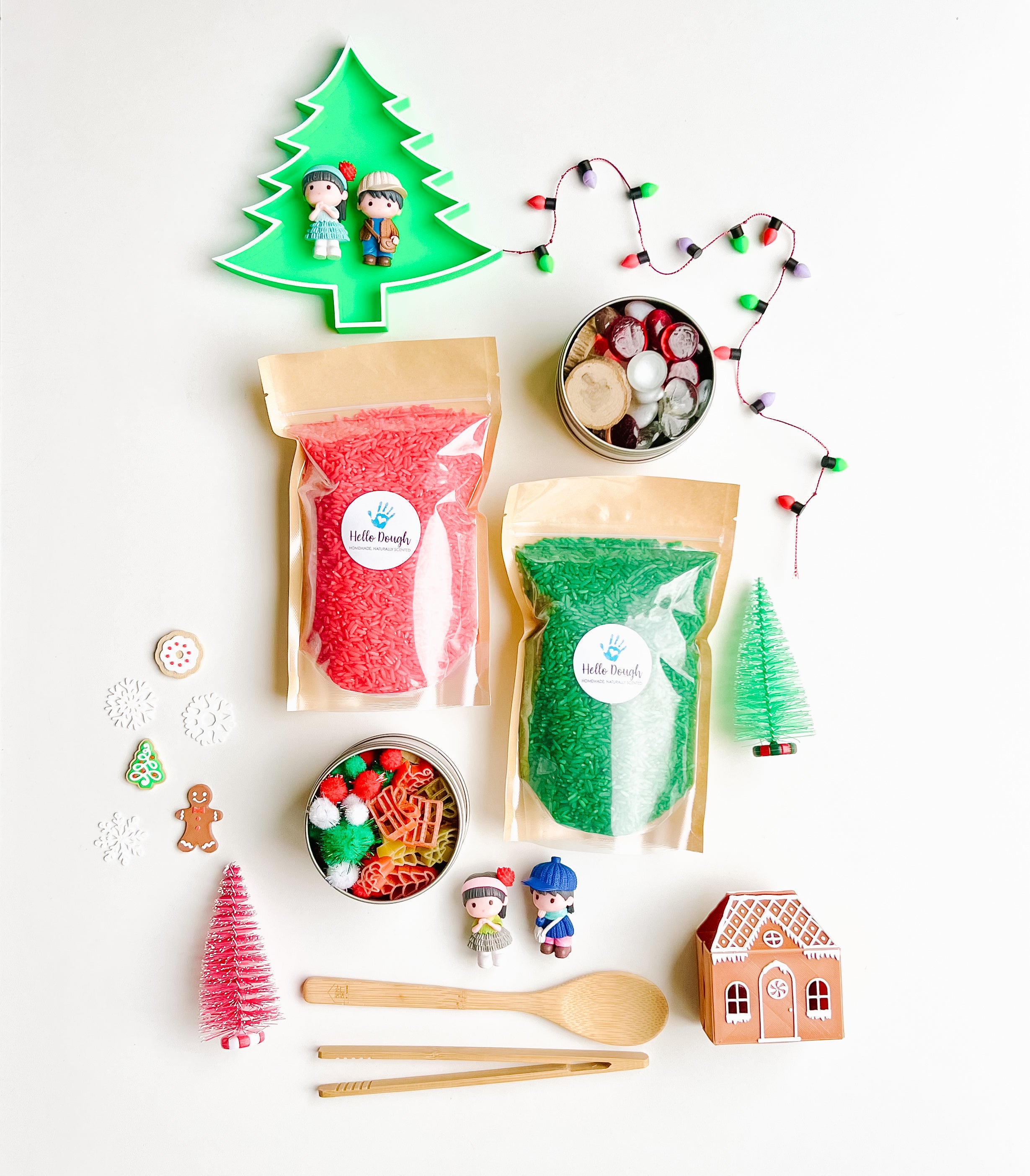 XL Festive Friends Sensory Bin Filler!