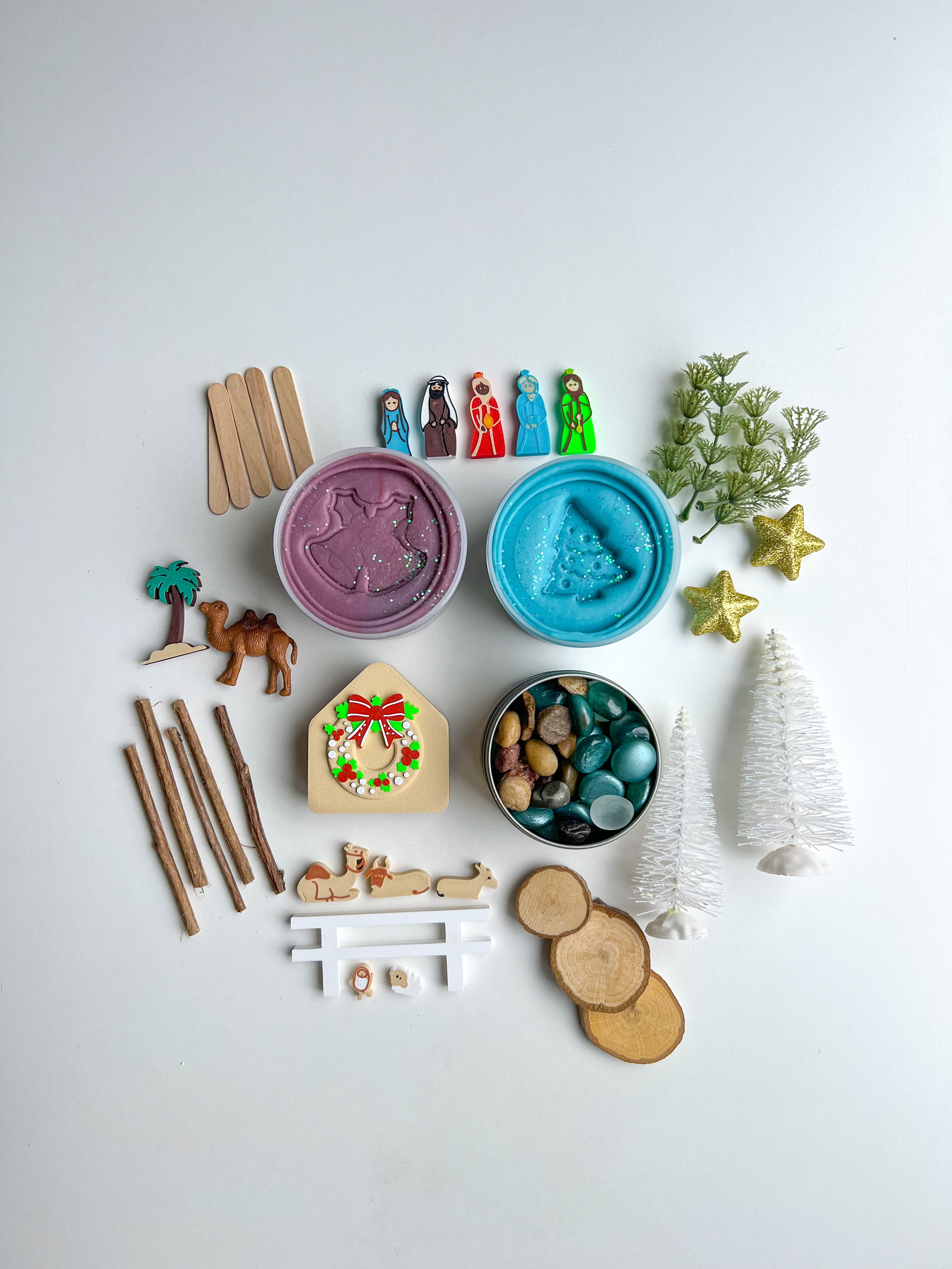 Nativity Playdough Kit