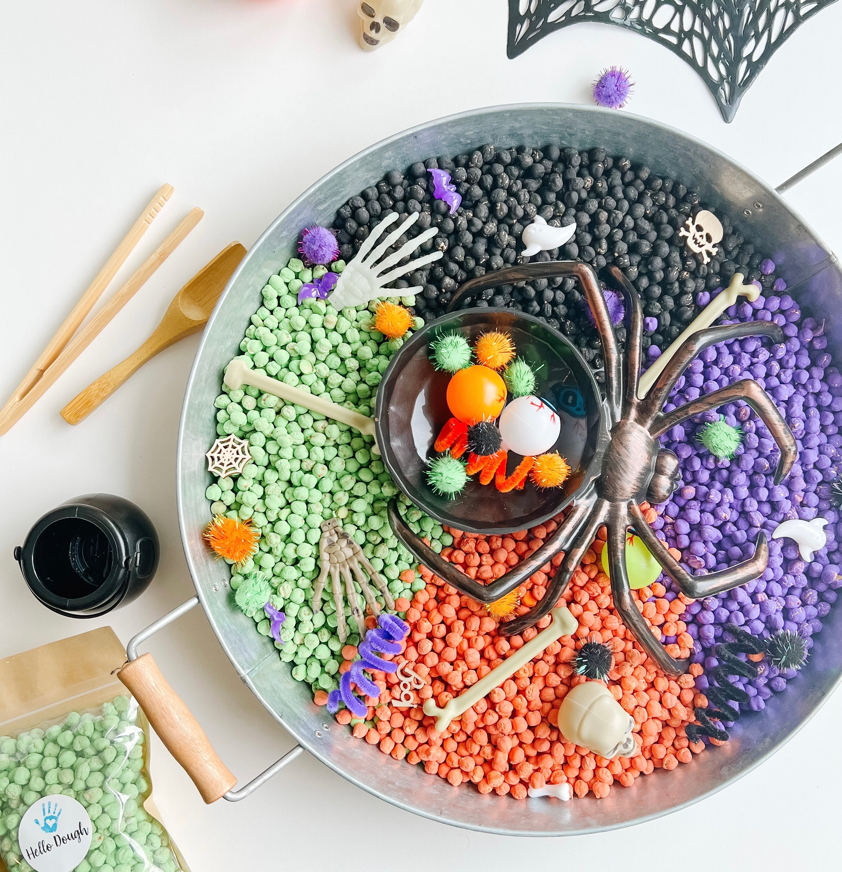 Halloween Sensory Spooky Bin Filler