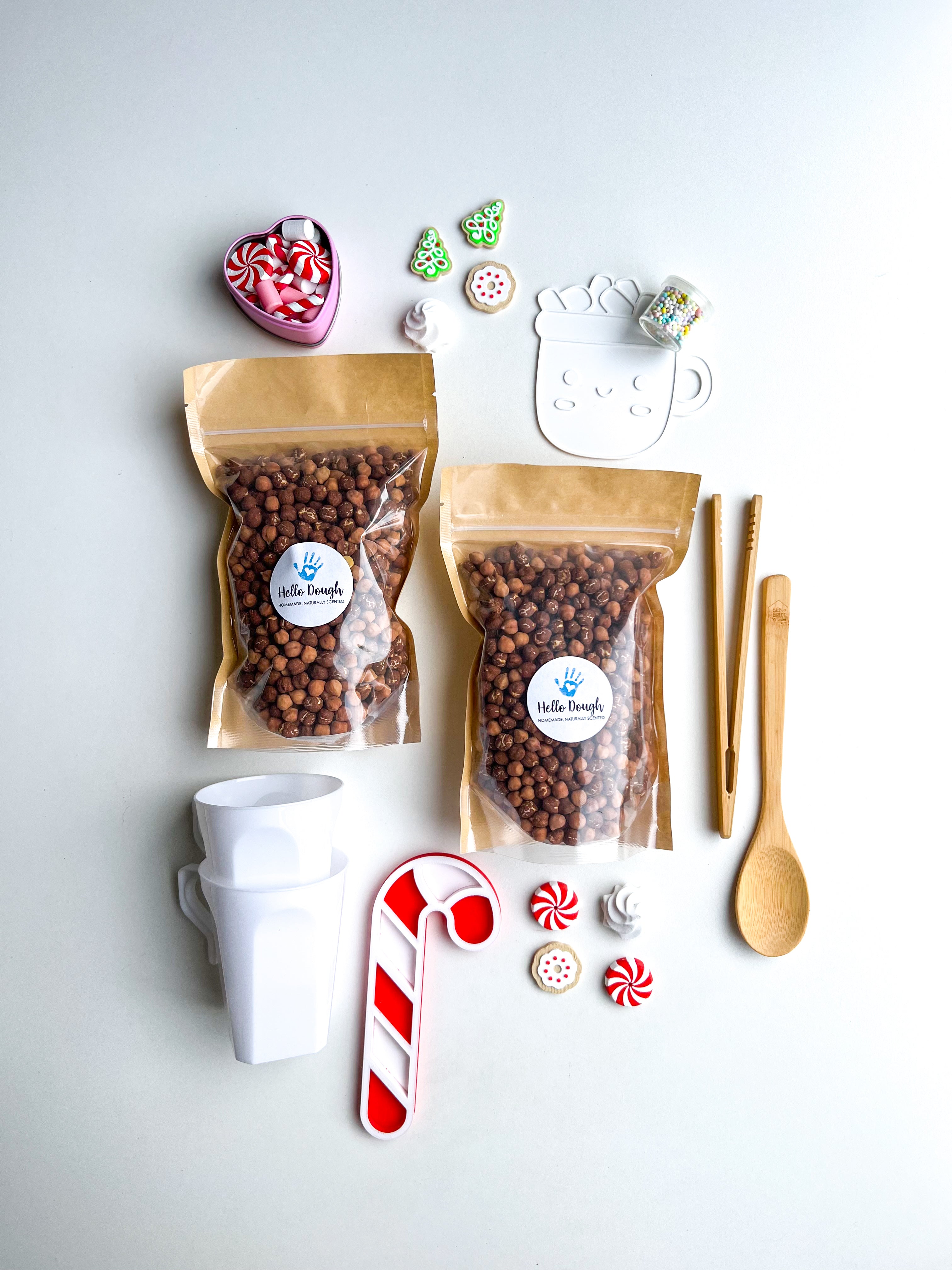 Hot Chocolate Sensory Bin Filler!