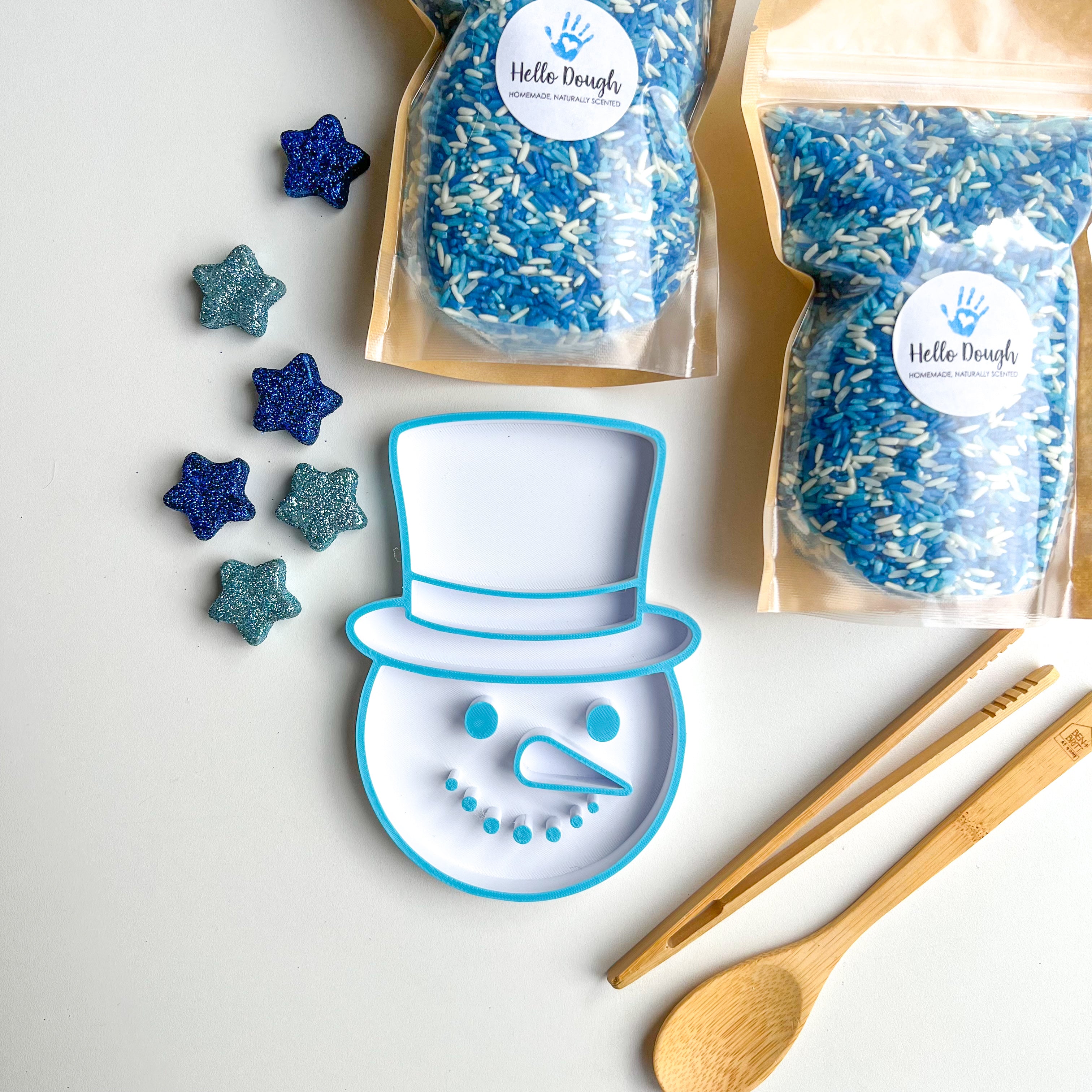 Frozen Sensory Bin Filler!