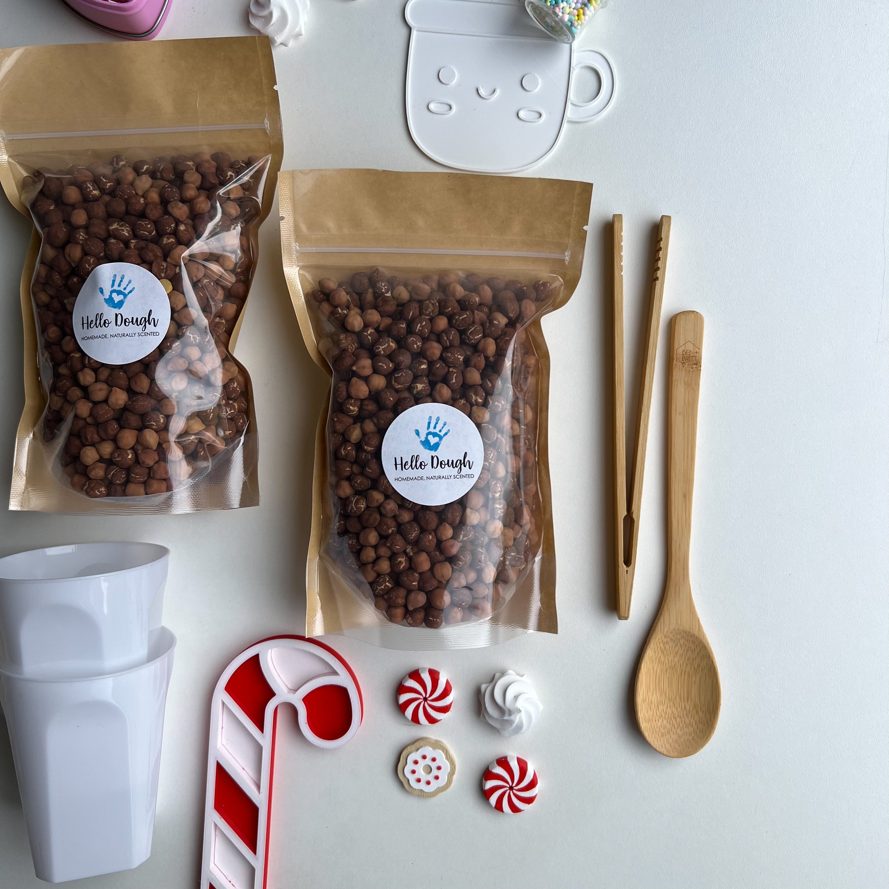 Hot Chocolate Sensory Bin Filler!