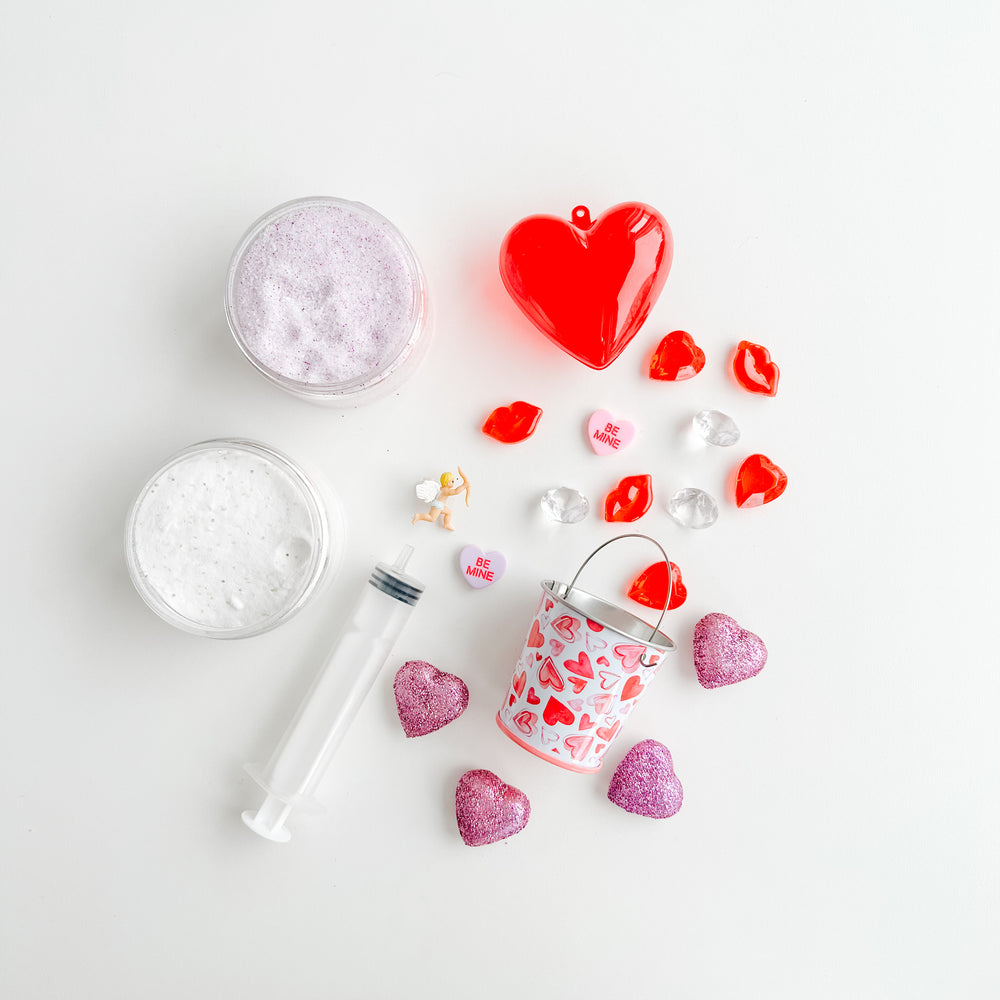 Valentines sensory Bin filler – HelloDough