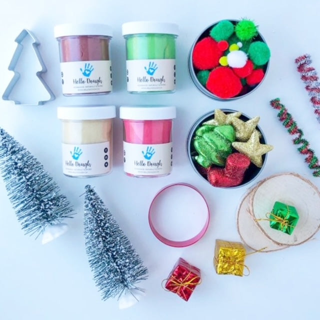 Holiday Themed playdough Kit!