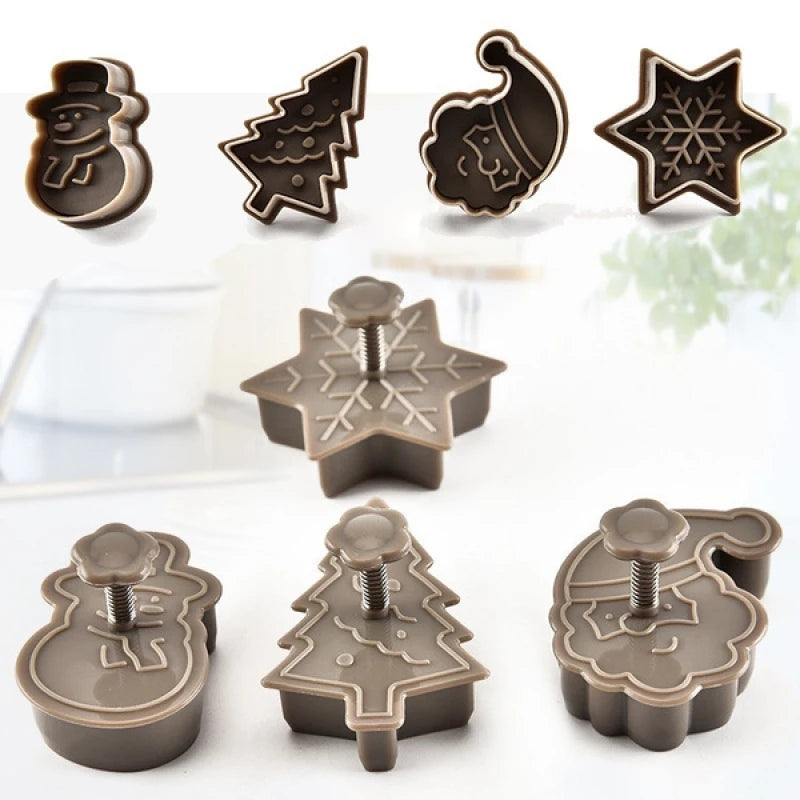 4 pc Christmas Cutters!