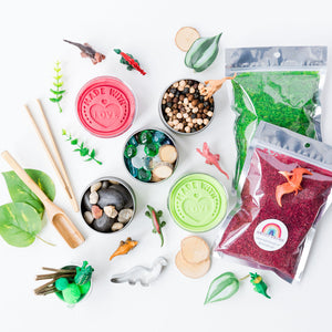 
                  
                    Load image into Gallery viewer, Dino Sensory Play Kit!
                  
                