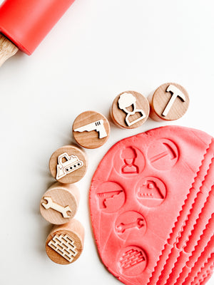 
                  
                    Load image into Gallery viewer, Wooden Bamboo Stampers- $5 off
                  
                
